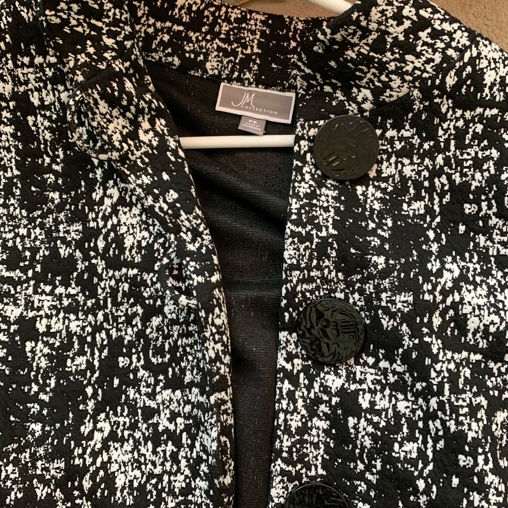 Jm Collection 3 Button Jacket - image 3